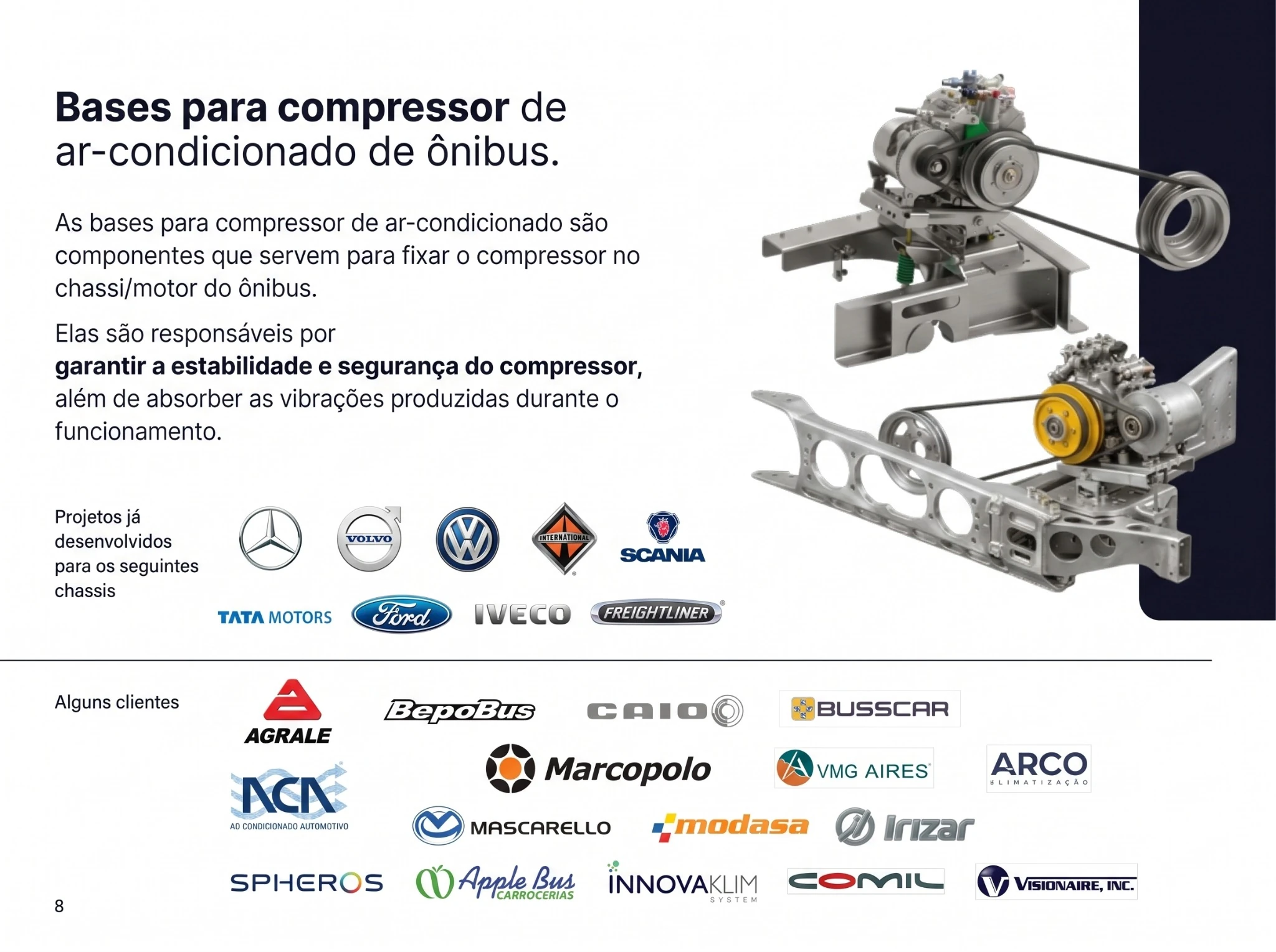 Catálogo de Peças de Reposição Meister, página 8 de 9
